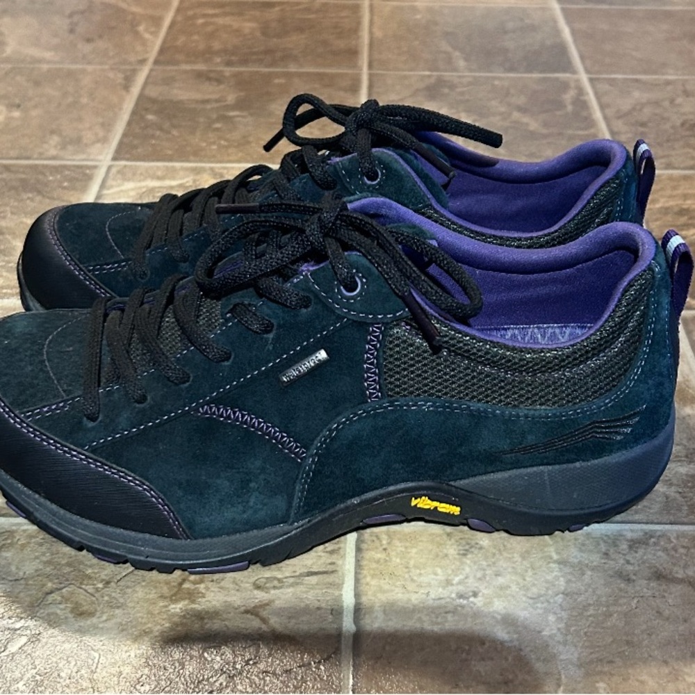Black and Purple Sneakers. Almost new. Worn twice